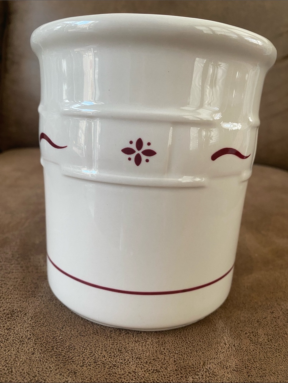 Longaberger Woven Traditions Utensil Crock